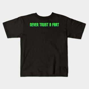 CS GO | Never Trust A Fart Kids T-Shirt